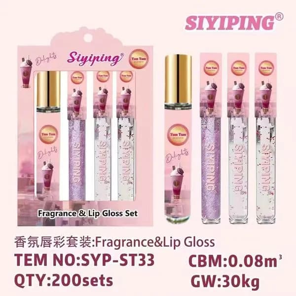 Zestaw Zapachów + Błyszczków do Ust