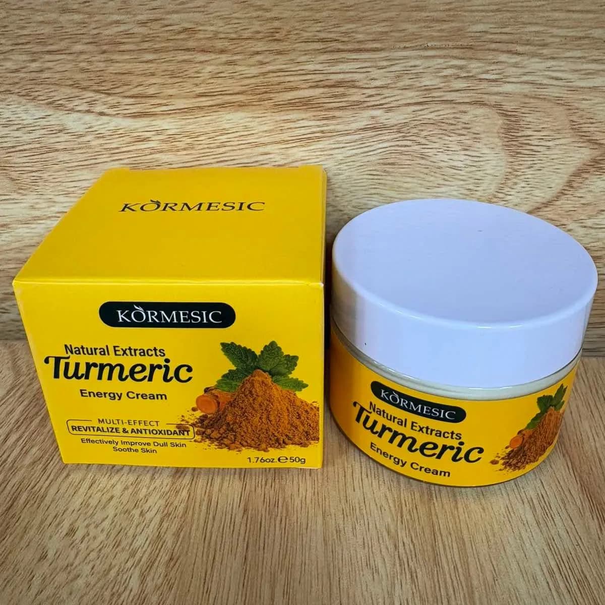 Krem do twarzy Turmeric Energy Cream KÖRMISIC 1.7oz