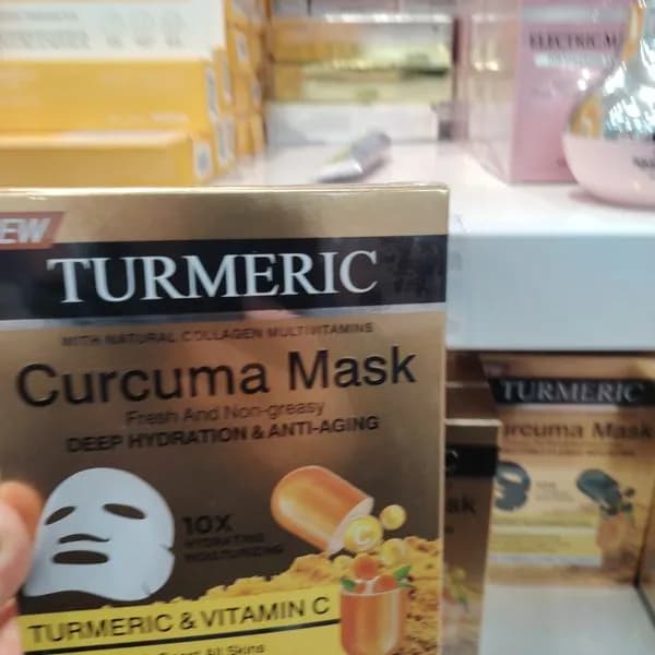 Maska do Twarz Turmeric 10PCS
