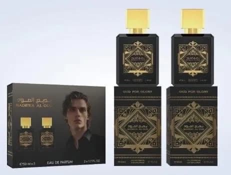 Zestaw Eau de Parfum Gold for Glory 2x50ml Radee Al Oud