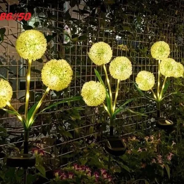 Zestaw Kwiaty Solarna 2PCS