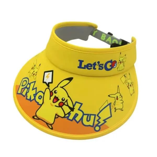 Czapka Pikachu dla Dzieci - Żółty Daszek Przeciwsłoneczny