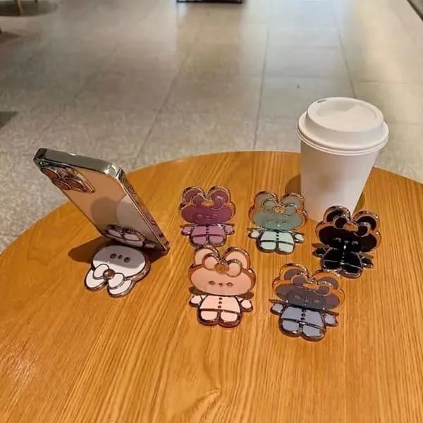 Uchwyt do Telefonu Ring Holder Miś Mix Kolorów 50 szt.