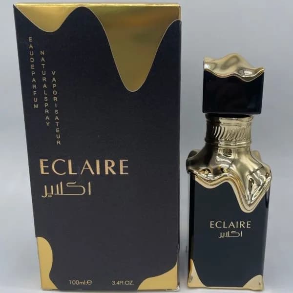 Perfumy Lattafa Eclaire 100ml EDP, czarno-złoty flakon