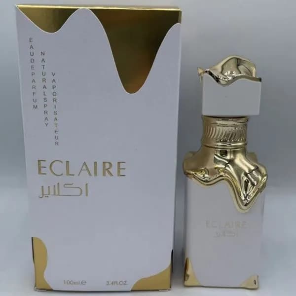 Perfumy Lattafa Eclaire 100ml EDP biało-złoty flakon