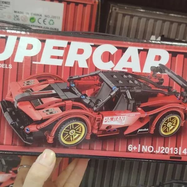 Klocki Super Car 488PCS 6+ Pull Back
