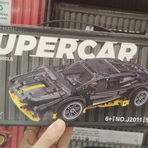 Klocki Super Car 589PCS Pull Back 6+ NO.J2011