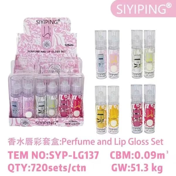 Zestaw Perfume & Błyszczyk do Ust