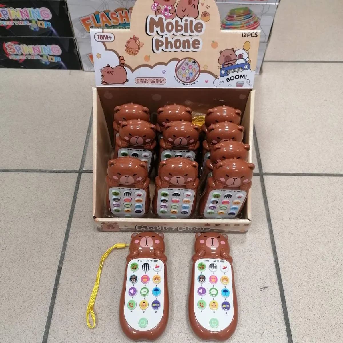 Zabawki Telefon Kapibara