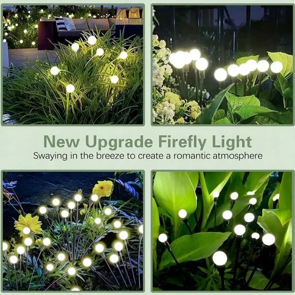 Kulki Solarna 8LED 2PCS