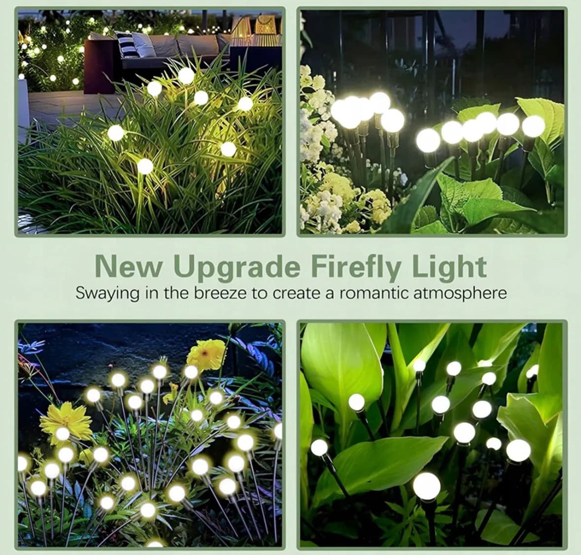 Kulki Solarna 8LED 2PCS