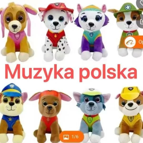 Maskotka Patrok Muzyka