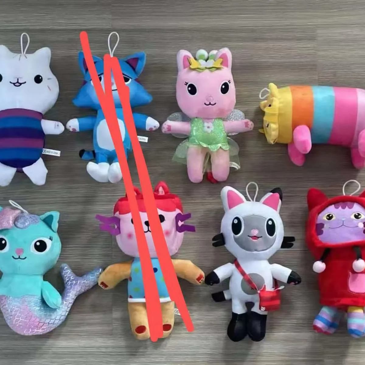 Maskotki Pluszowe BatCat Różne Postacie 12 szt/opak.