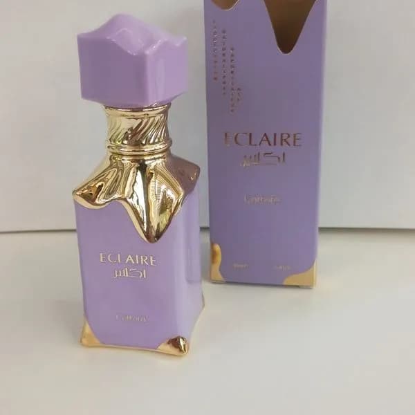 Perfumy Éclaire 30ml fioletowo-złoty flakon