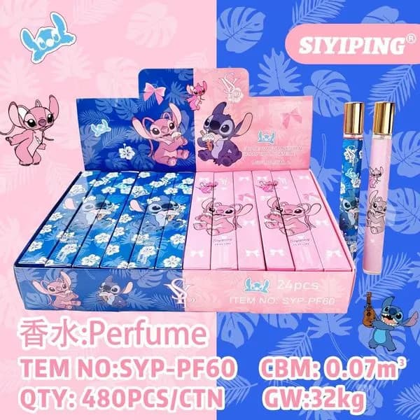 Perfumetki 35ml SYIPING Lilo & Stitch 24szt