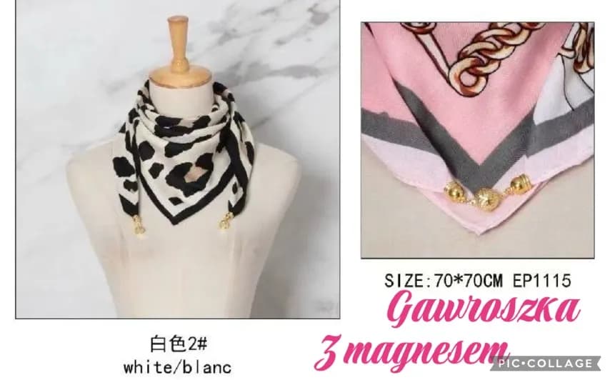 Chusta Damska z magnet