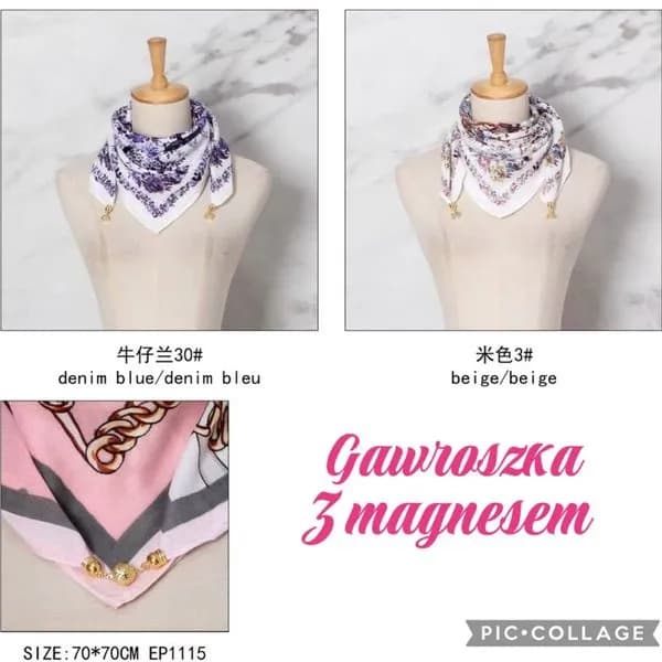 Chusta Damska z magnet