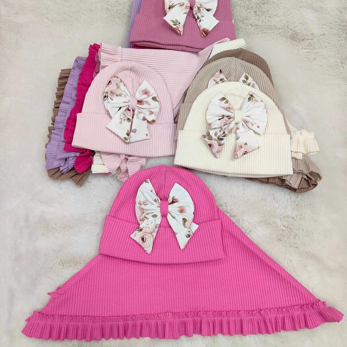 Komplet Czapka Komin dla Dzieci 48-50 lub 50/54