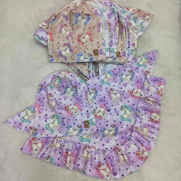 Komplet Czapka Komin dla Dzieci 50-54