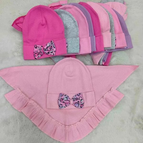 Komplet Czapka Komin dla Dzieci 48-52