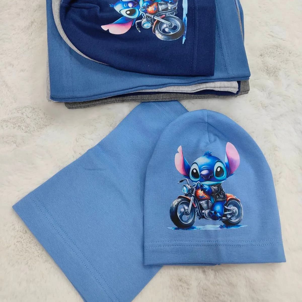 Komplet Czapka Komin dla Dzieci 48-52