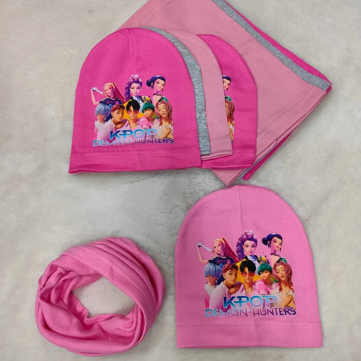 Komplet Czapka Komin dla Dzieci 48-52