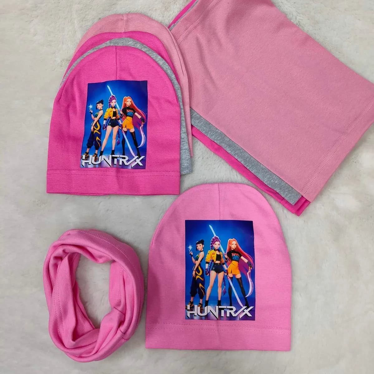 Komplet Czapka Komin dla Dzieci 48-52