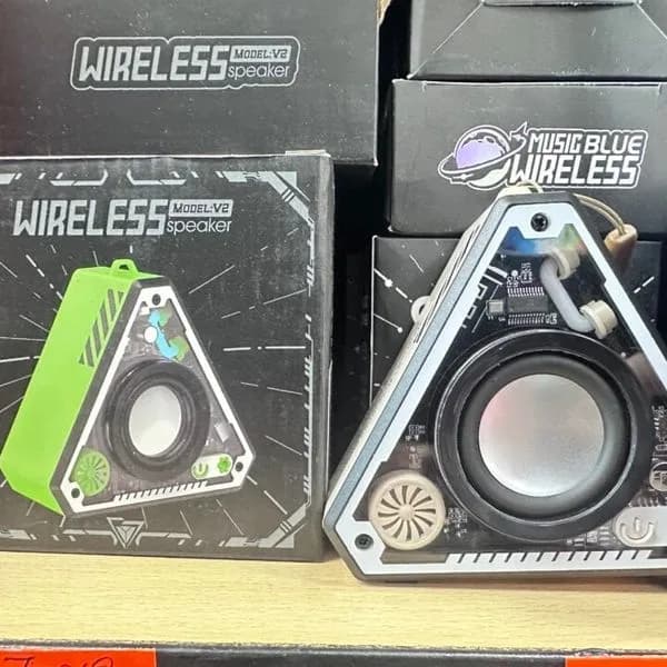 Głośnik Wireless Speaker Model V2 Trójkątny Przezroczysty 6szt