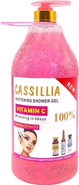 Żel pod prysznic Cassillia Whitening Vitamin C z pompką
