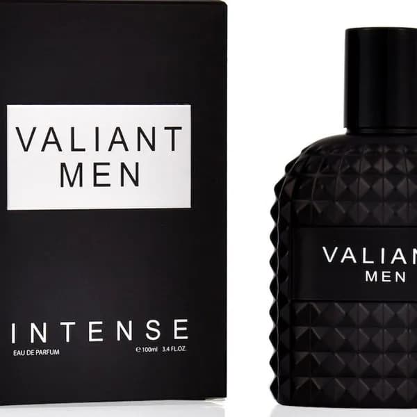 Perfumy męskie Valiant Men Intense 100ml EDP czarny flakon