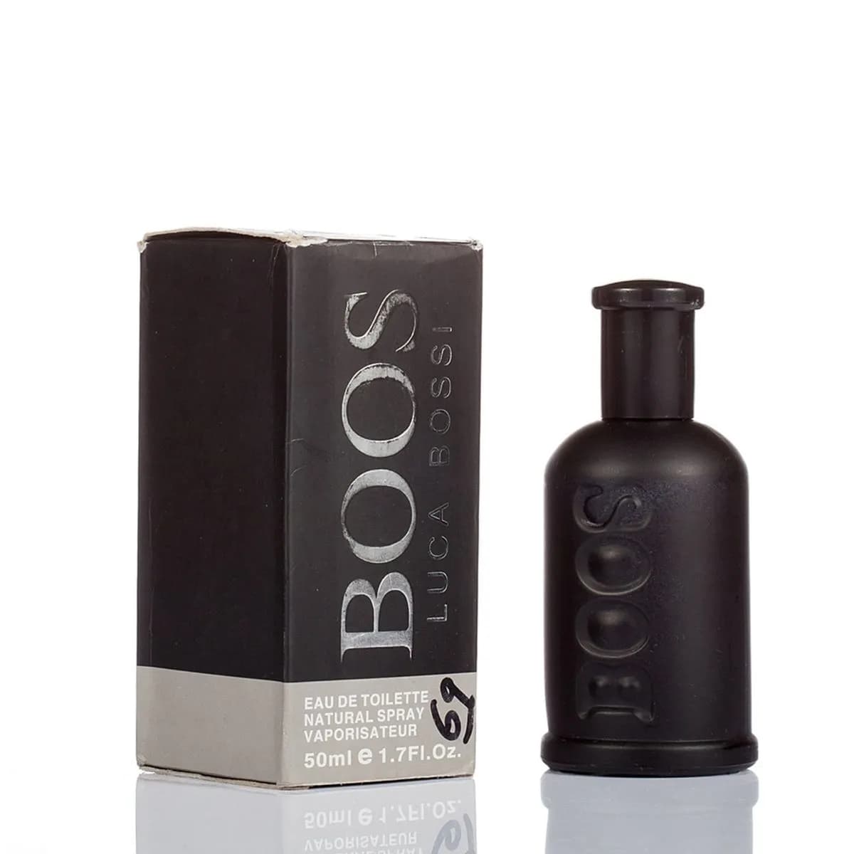 Perfumy BOOS Luca Bossi 50ml - Czarny Matowy Flakon