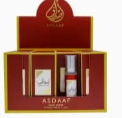 Perfumy Asdaaf Ameerat Al Arab 10ml Woda Perfumowana Spray 12szt