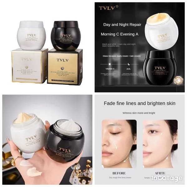 Zestaw krem TVLV Dzień i Noc 2x130ml na zmarszczki