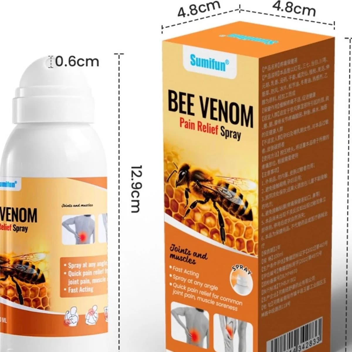 Spray Przeciwbólowy Sumifun Bee Venom 100ml