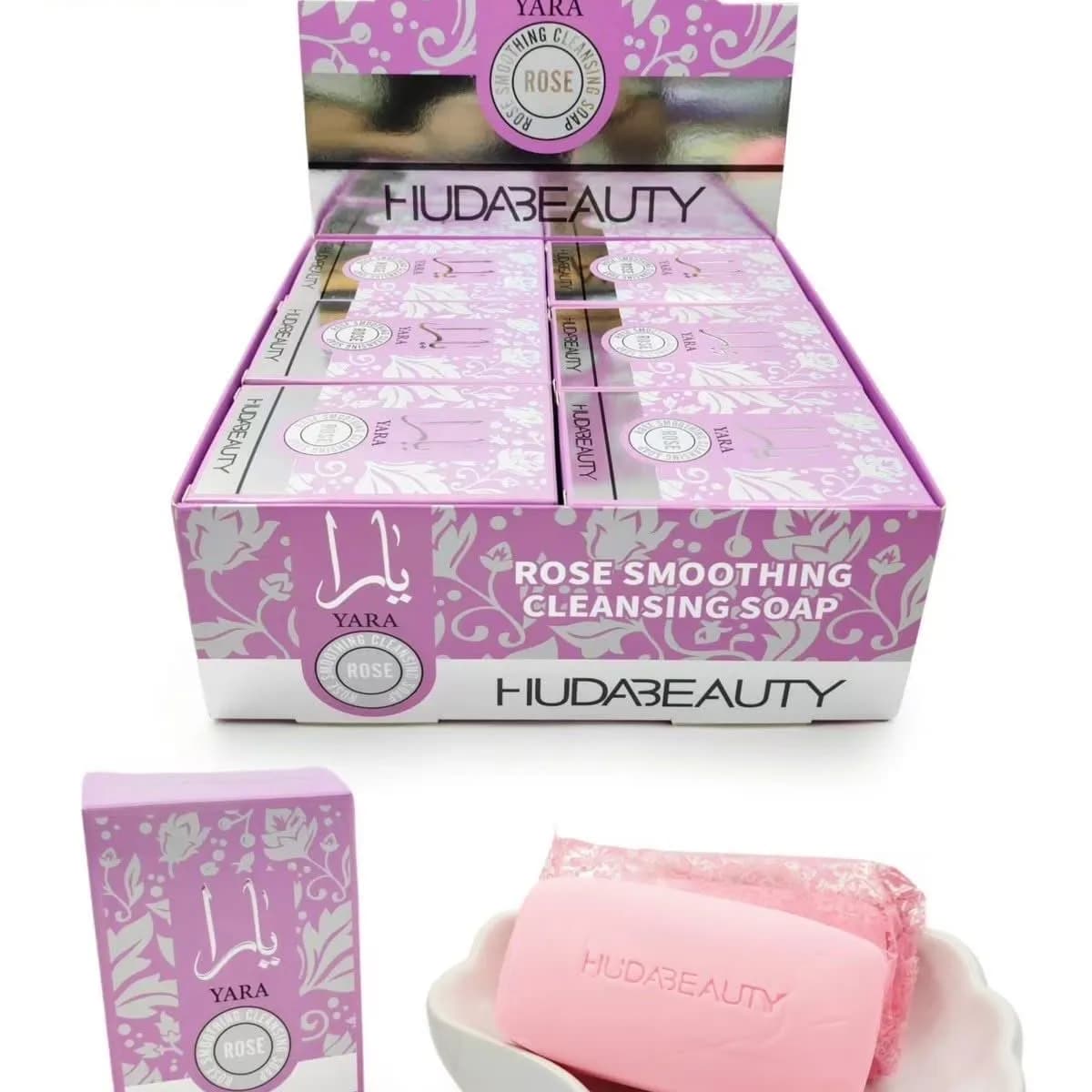 Mydło oczyszczające Yara Rose Smoothing Huda Beauty 0.2kg