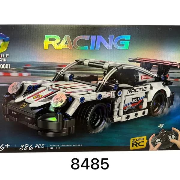 Zestaw klocków Racing Car 2w1 RC 386 pcs pilotem No.70001