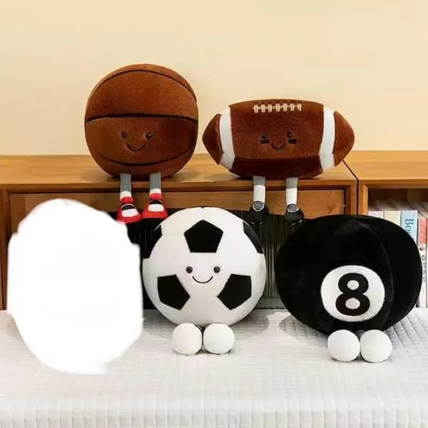 Maskotka Pluszowa Piłki 25cm - Zestaw Sportowe