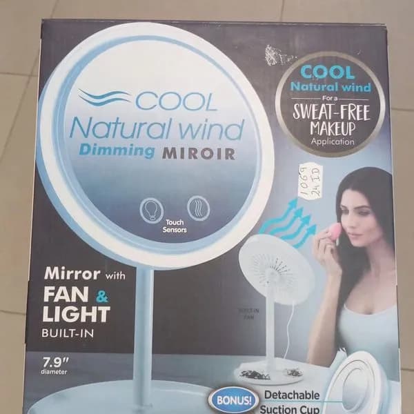 Lusterko Świecące z Wiatrak