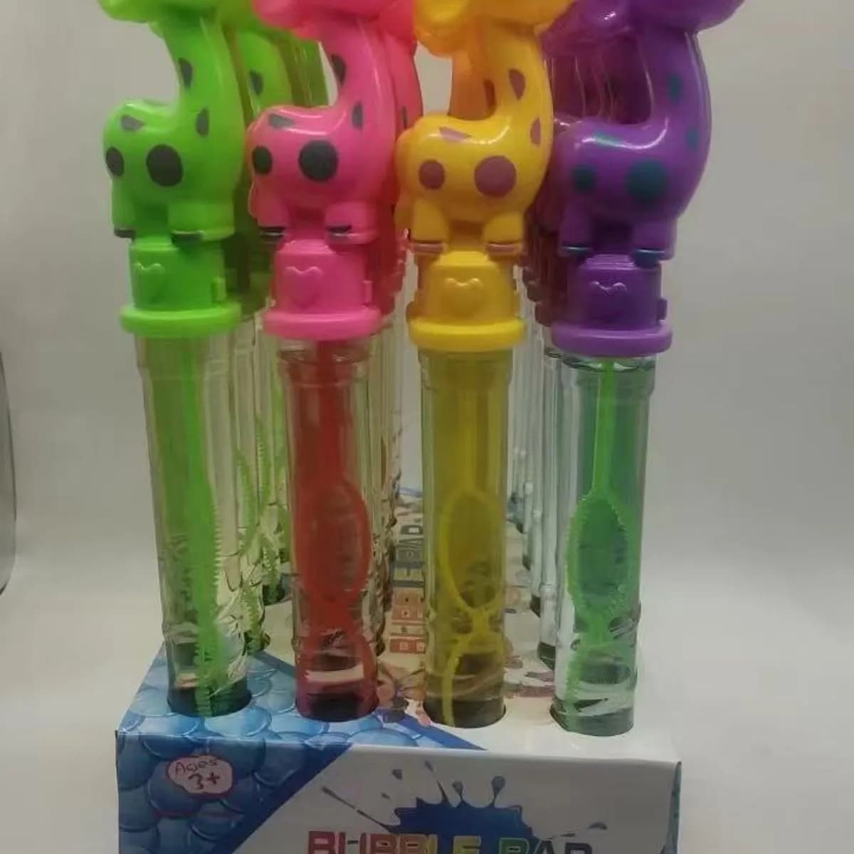 Zabawki do baniek mydlanych Bubble Bar ze słonikami