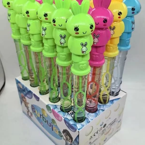 Zestaw Różdżkolorowych Muchomorów do Baniek Mydlanych