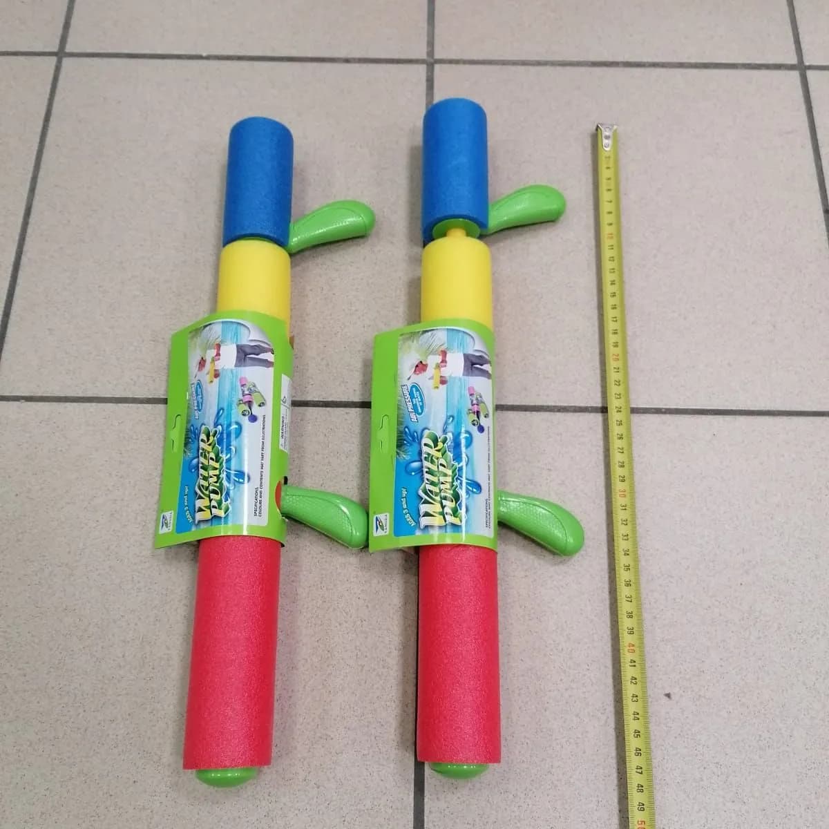 Pistolety do wody piankowe wielokolorowe