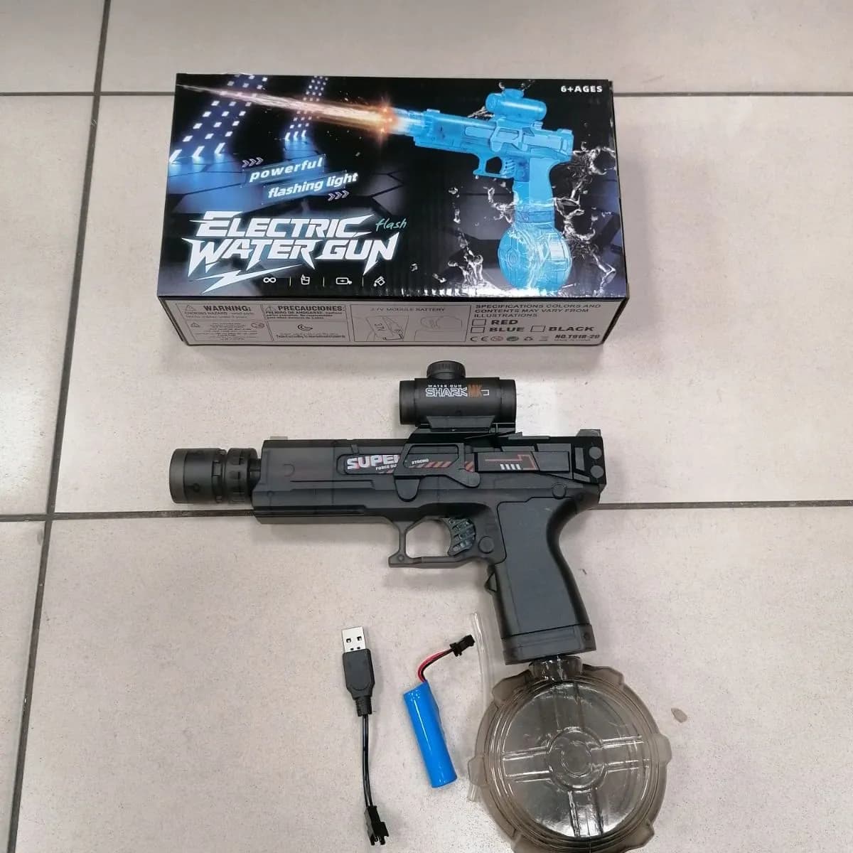Elektryczny Pistolet na Wodę
