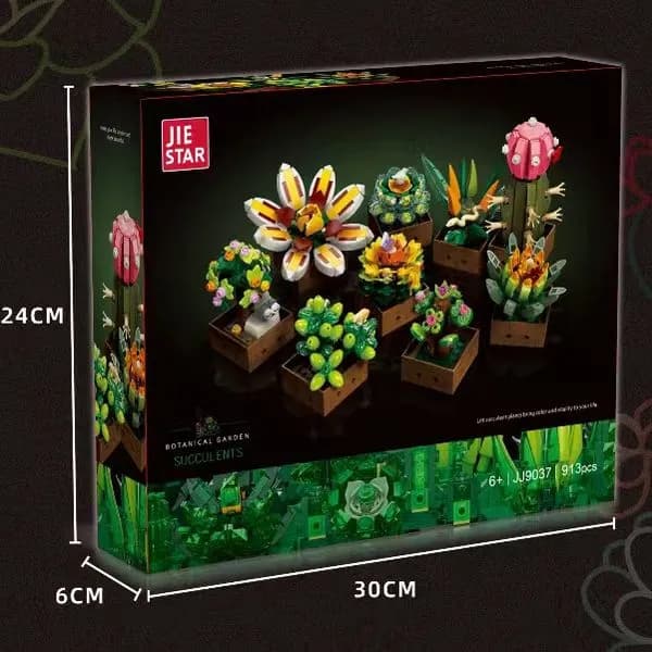 Zabawki Klocki Kwiaty