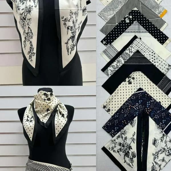 Chusta Damska 70% Wiskoza 30% Jedwab