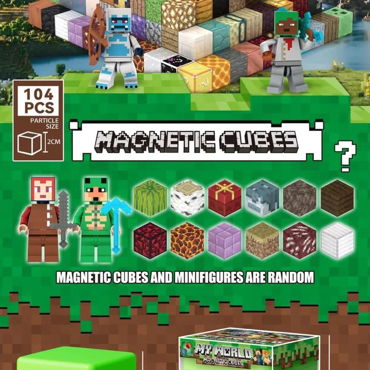 Zabawki Klocki Magnetic My World