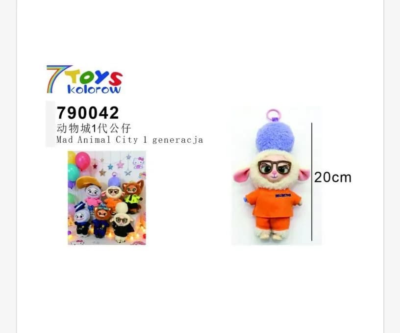 Maskotka 20cm Zootopia