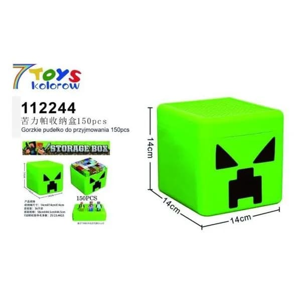 Zabawki Klocki Magnetic Storage Box