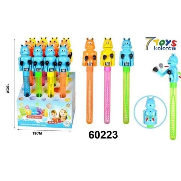 Zestaw zabawek do baniek mydlanych Bubble Toys 15cm