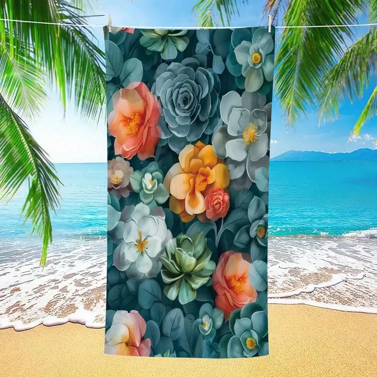 Ręczniki Mikrofibra z Plażowy 70/140