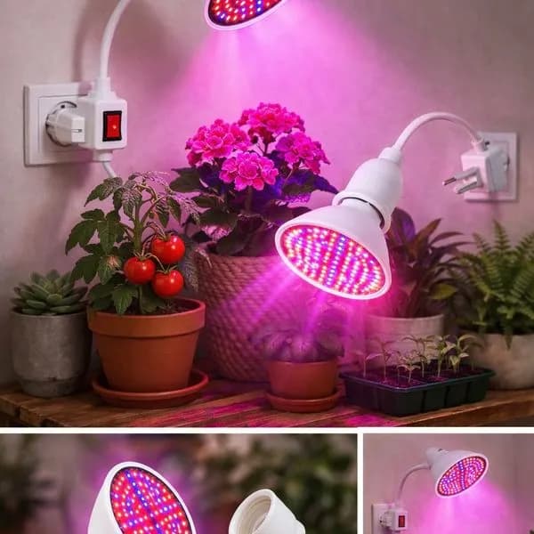 Żarówka do Roślin z Końcówką